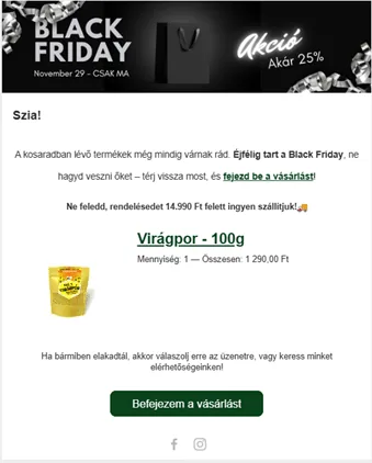 Kimutatás az esettanulmányhoz